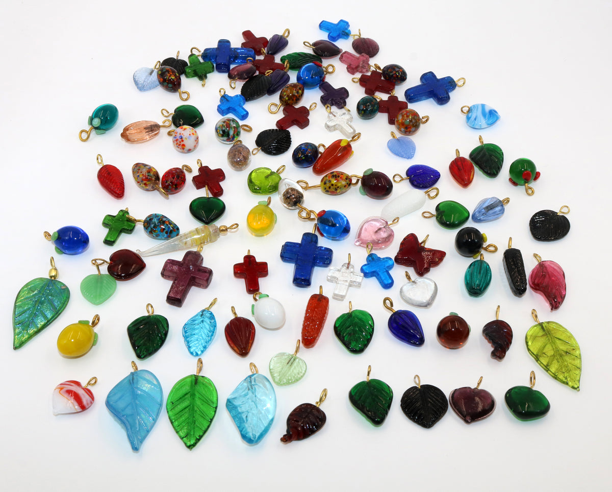 100 Pcs Mixed Style Pendants PND-MIX-10