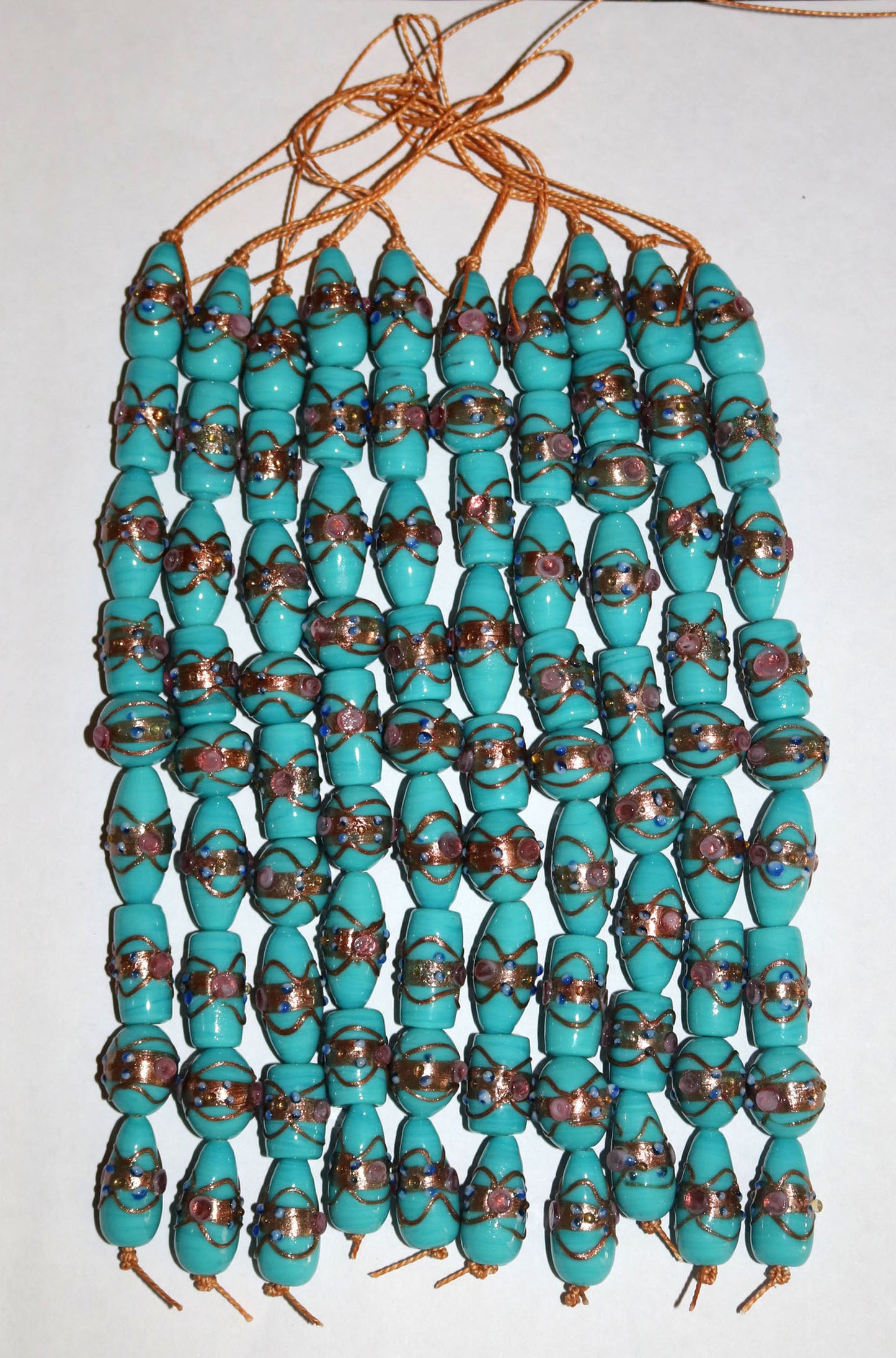10 Strands Multi Shape Wedding Cake Beads STR-0201