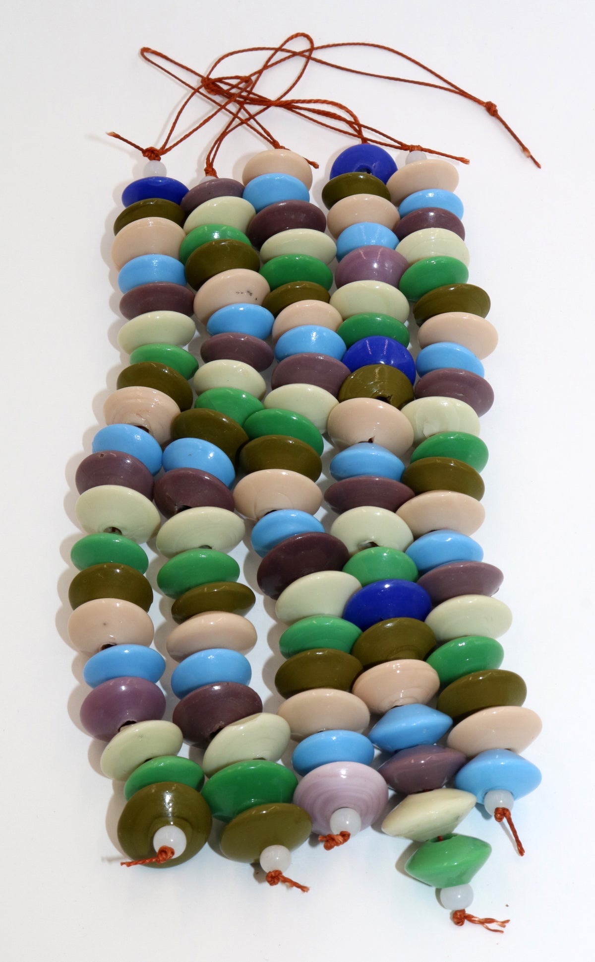5 Strands 9x20m Disc Beads - STR-3107