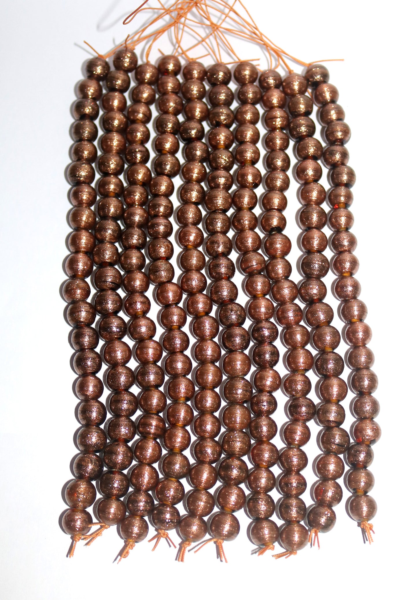 10 Strands Lamp Work Beads - Fancy Glass Beads