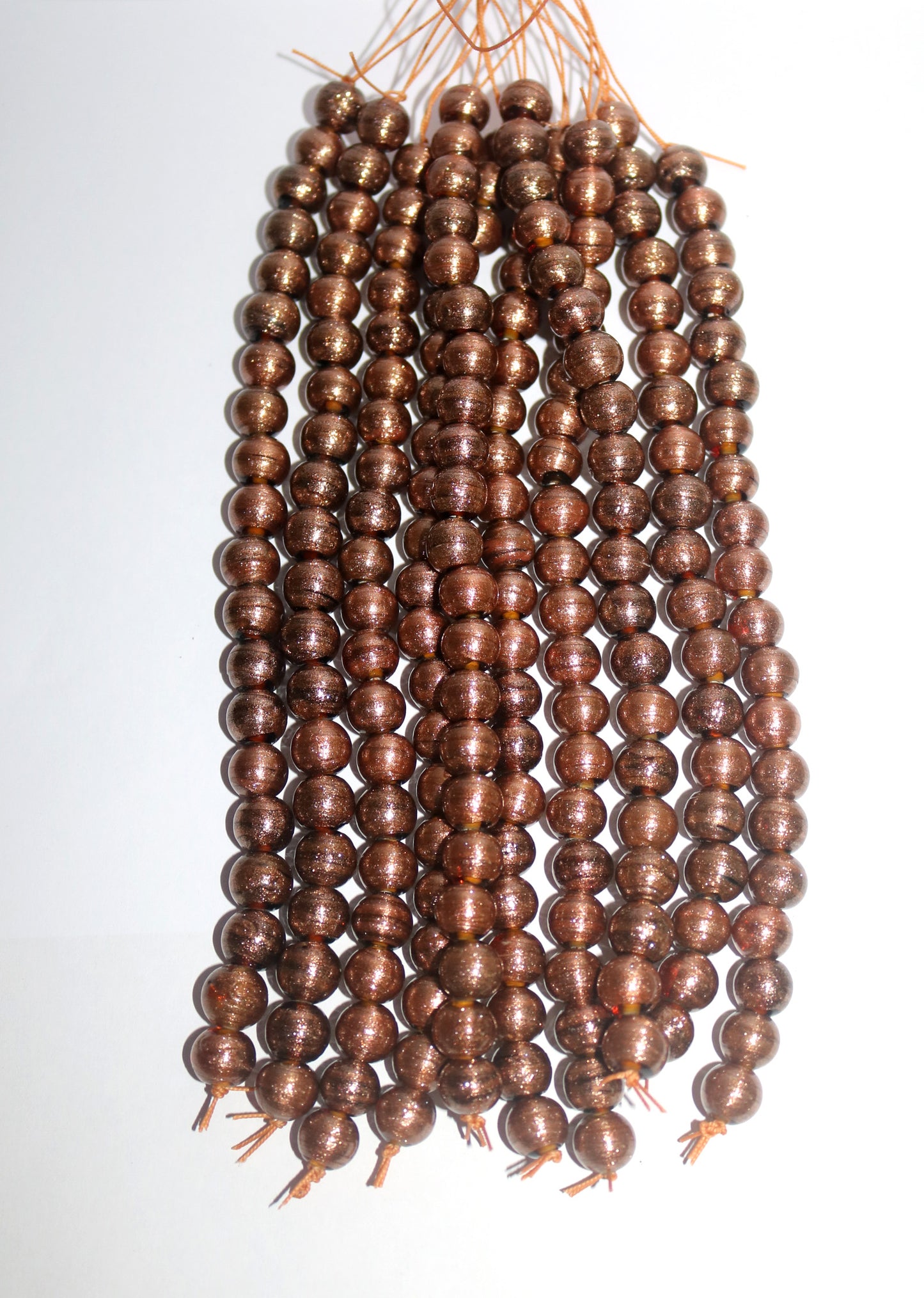 10 Strands Lamp Work Beads - Fancy Glass Beads