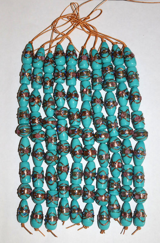 10 Strands Pack Wedding Cake Beads