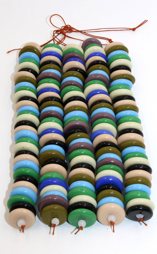 5 Strands 8x22m Circle Beads - STR-3105