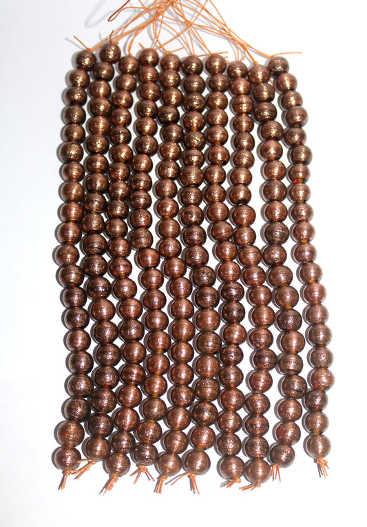 10 Strands Lamp Work Beads  - Fancy Glass Beads